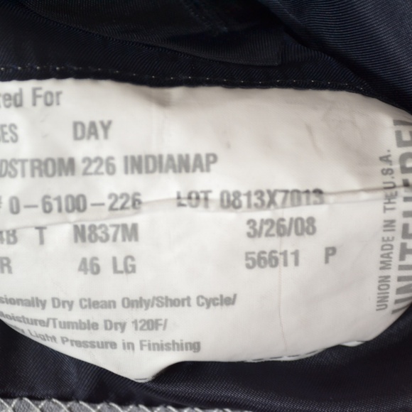 Hickey Freeman 46L Sport Coat Blazer Suit Jacket - Picture 8 of 8